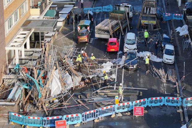 Health and safety authority gives update on collapsed scaffolding incident