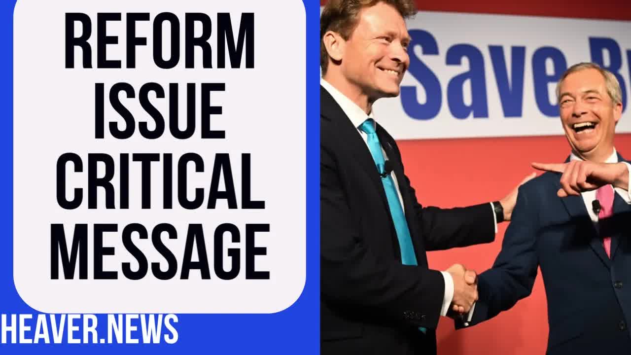 Reform Party ring critical alarm