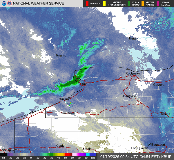 Lake effect 'quick hit' across Buffalo metro before settling to ...