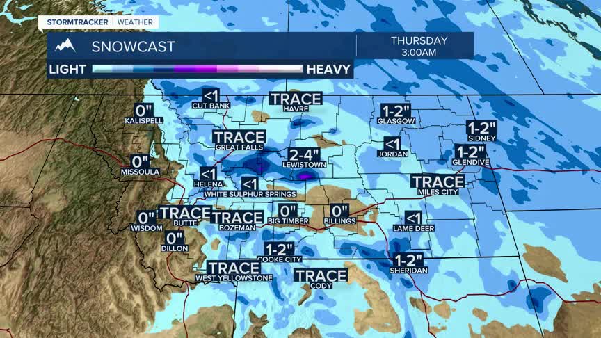 2 blasts of Arctic air to impact MT this week