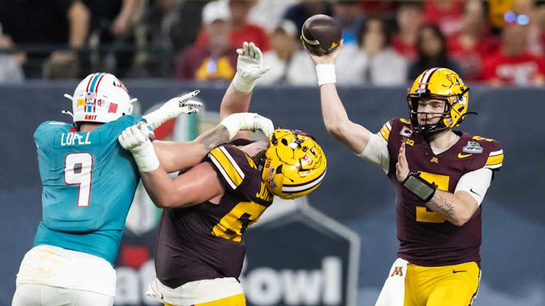 Projecting the Gophers' 2026 offensive depth chart after the transfer ...