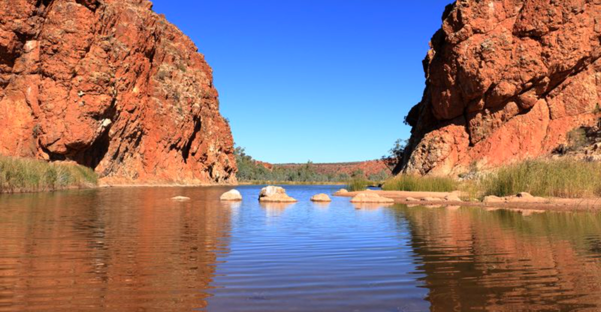 This river is said to be older than dinosaurs and it only flows a few ...