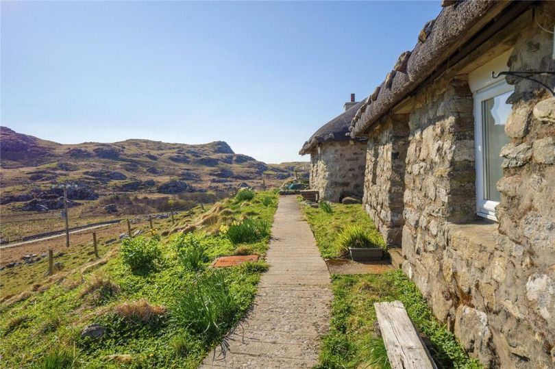 Cottages on secluded picturesque island go on the market for £390,000