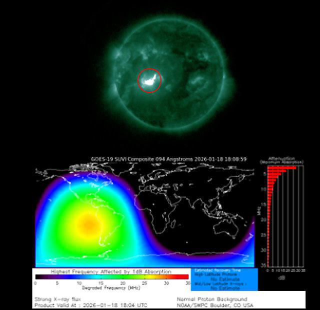 Severe solar storm could disrupt satellites tonight