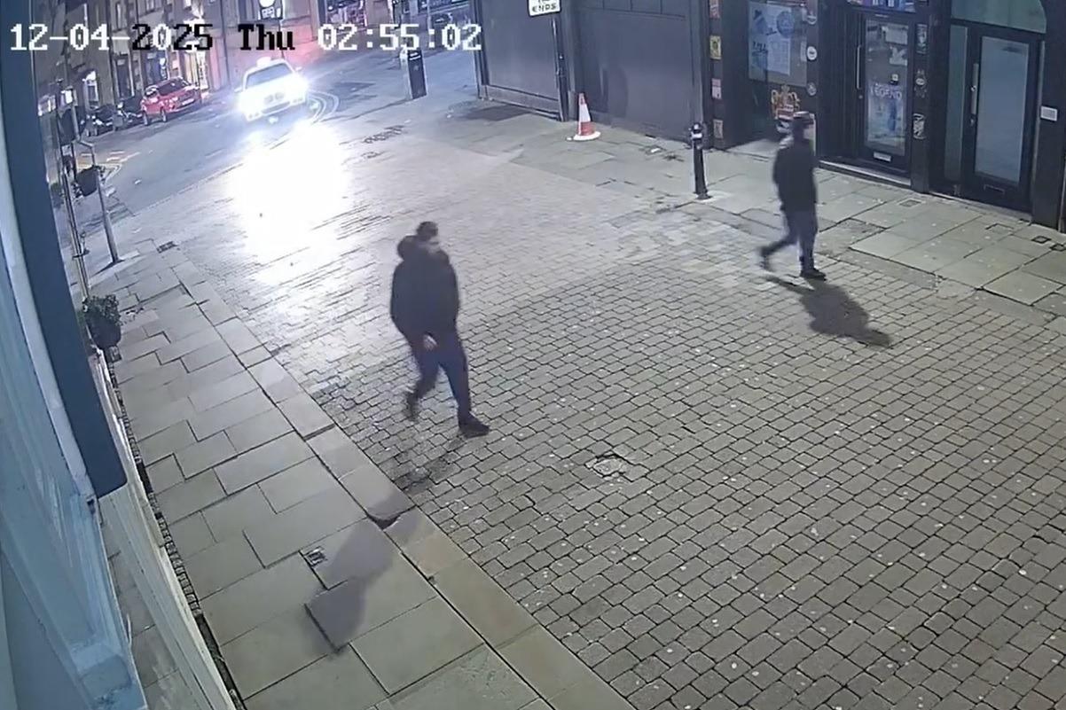Police release video footage of two men as part of appeal after ...