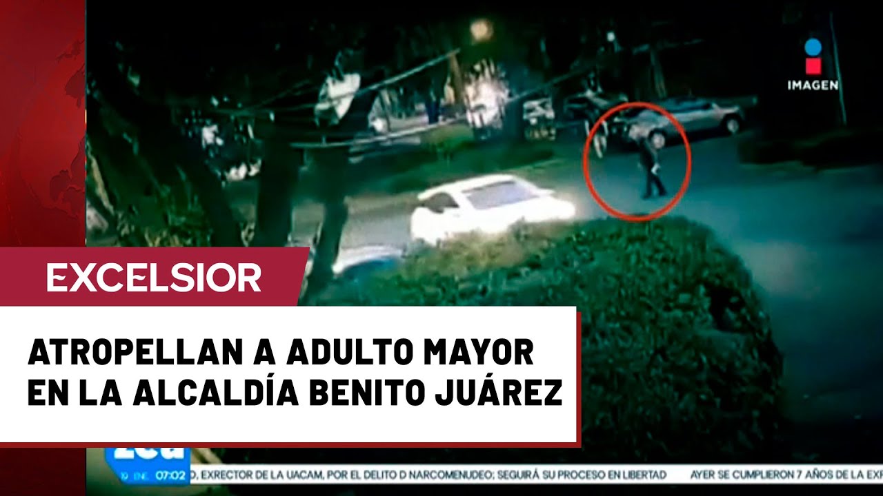 Conductor atropella a adulto mayor y se da a la fuga en CDMX