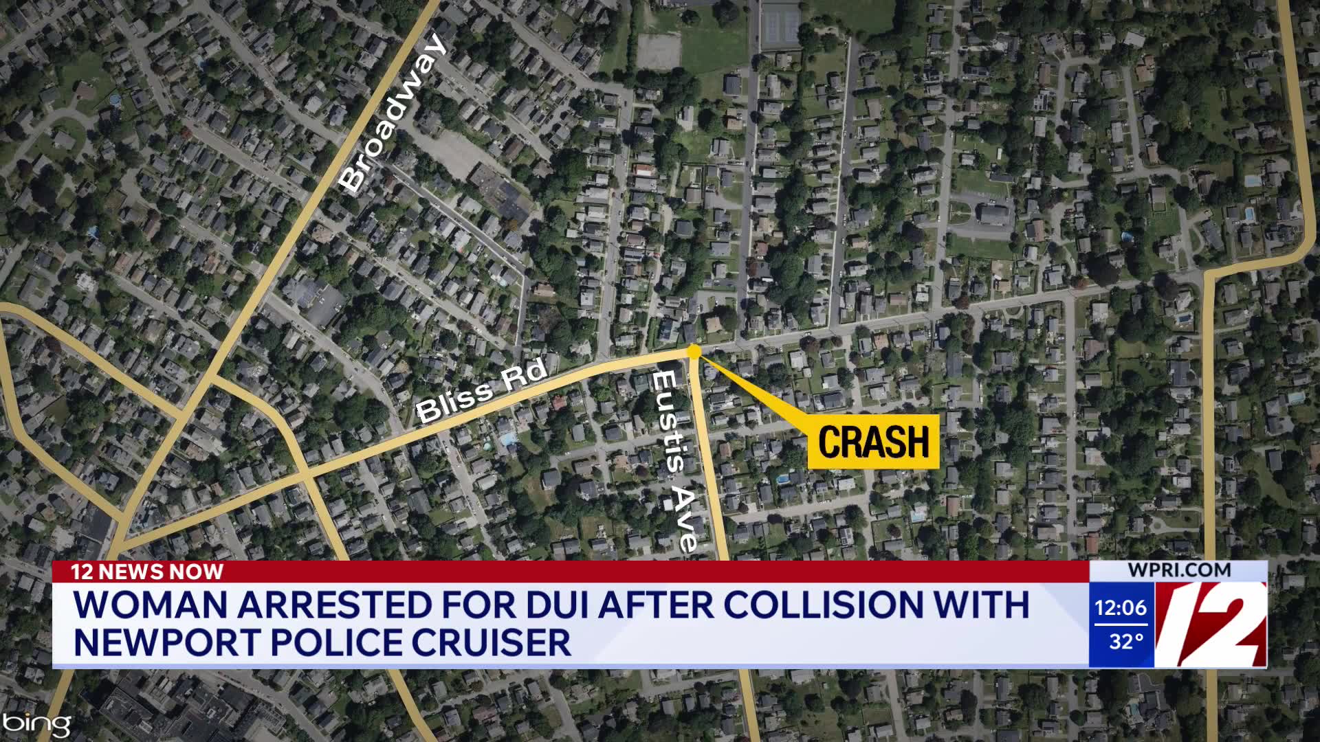 Woman arrested for DUI after collision with Newport police car