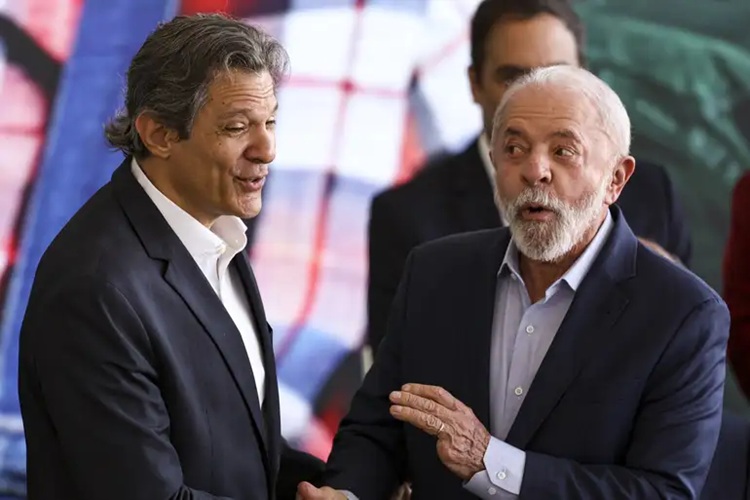 Haddad e Lula Foto: Marcelo Camargo/Agência Brasil