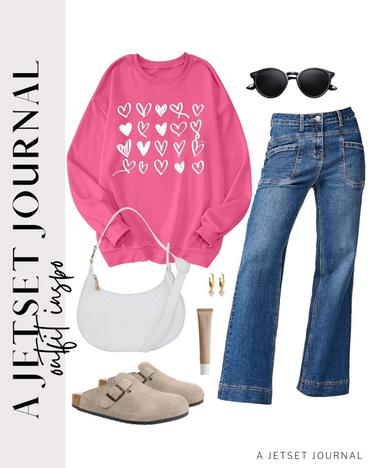 Add a festive new touch to your outfit this Valentine's Day