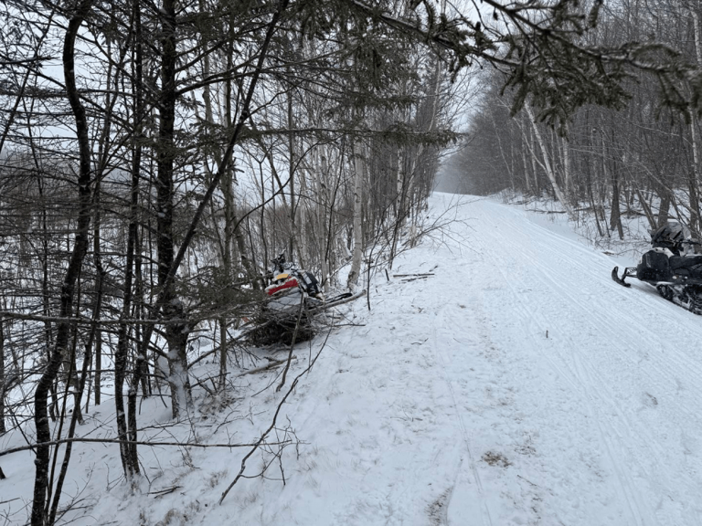 Massachusetts snowmobile operator injured in NH crash