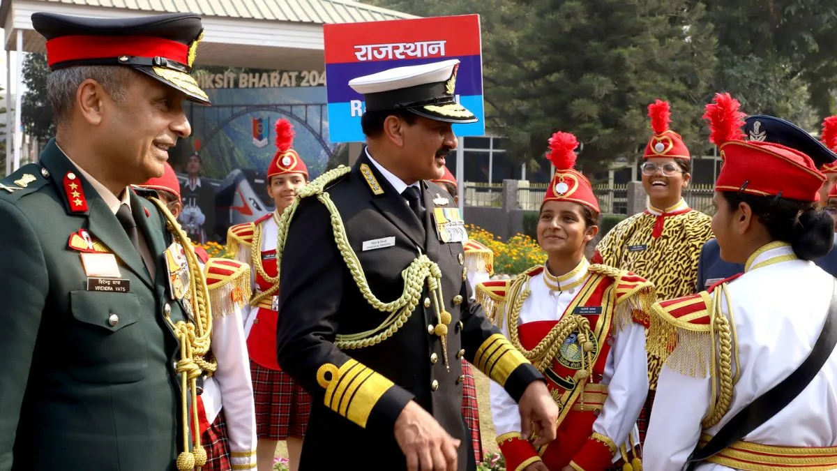 Chief of Naval Staff visits NCC cadets at Republic Day Camp 2026