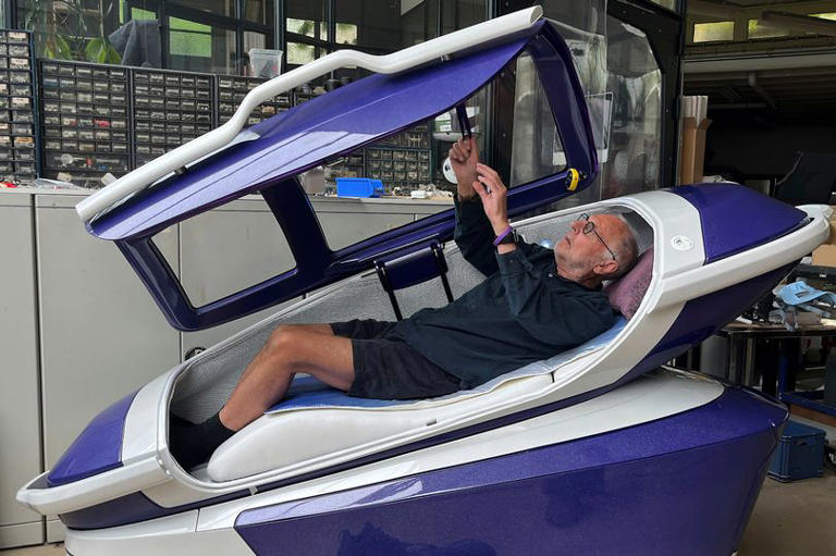 Suicide pod creator working on 'couples capsule' where people can end ...