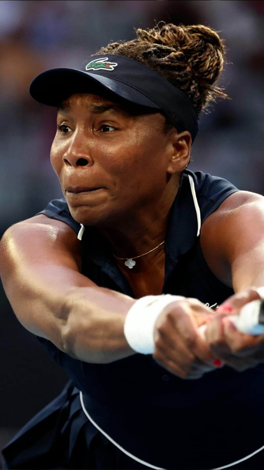 Venus Williams makes history at Australian Open despite defeat