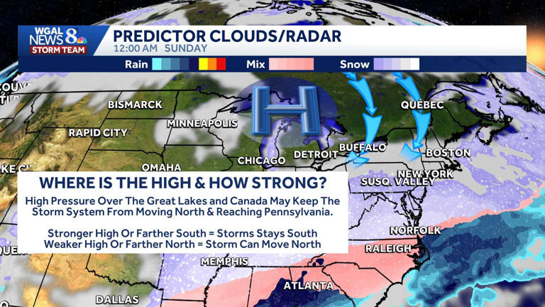 Is a winter storm headed our way this weekend? Here's what we know ...