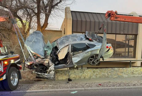 One person seriously injured after crash in West El Paso