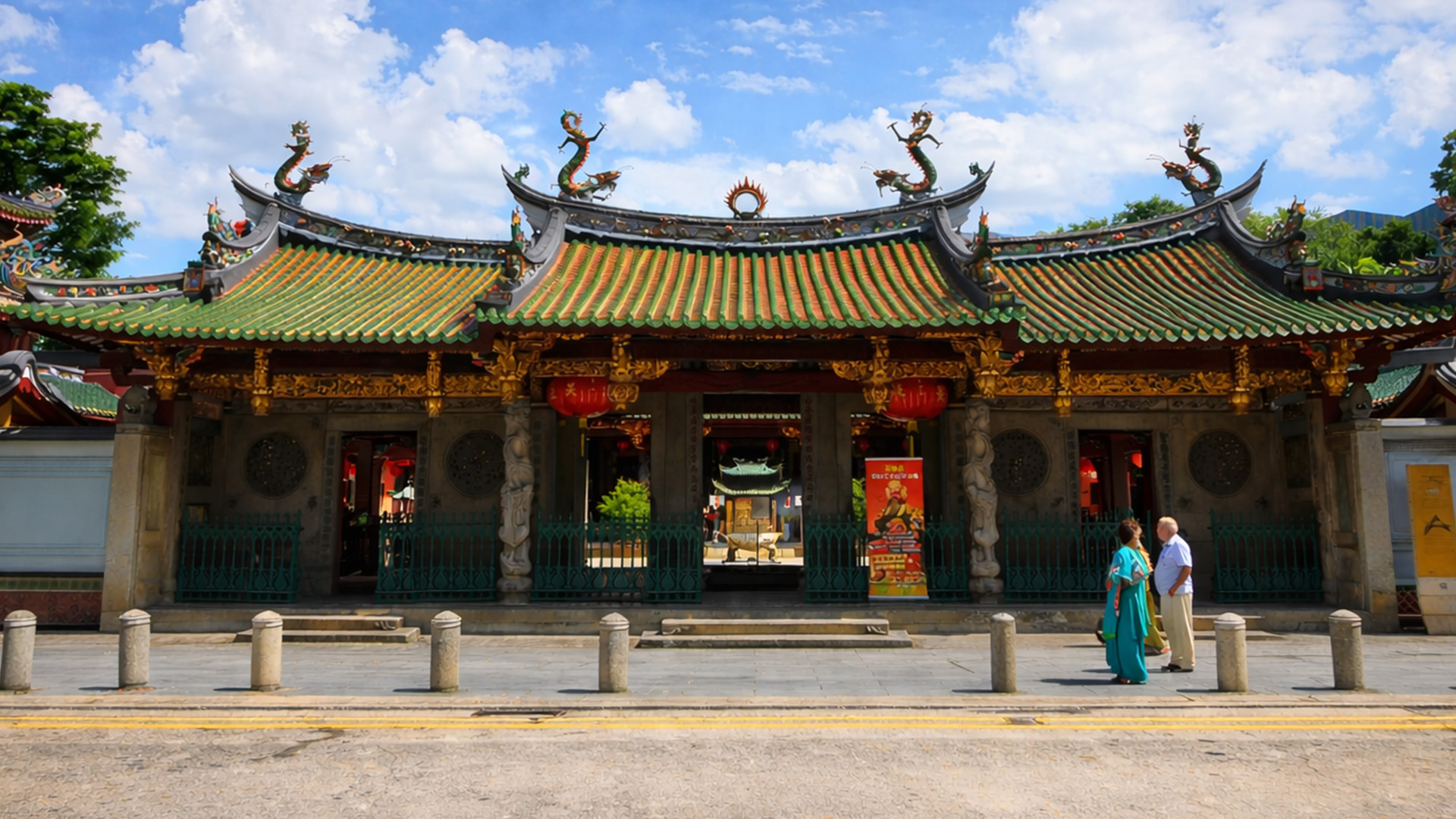This temple is over 180 years old