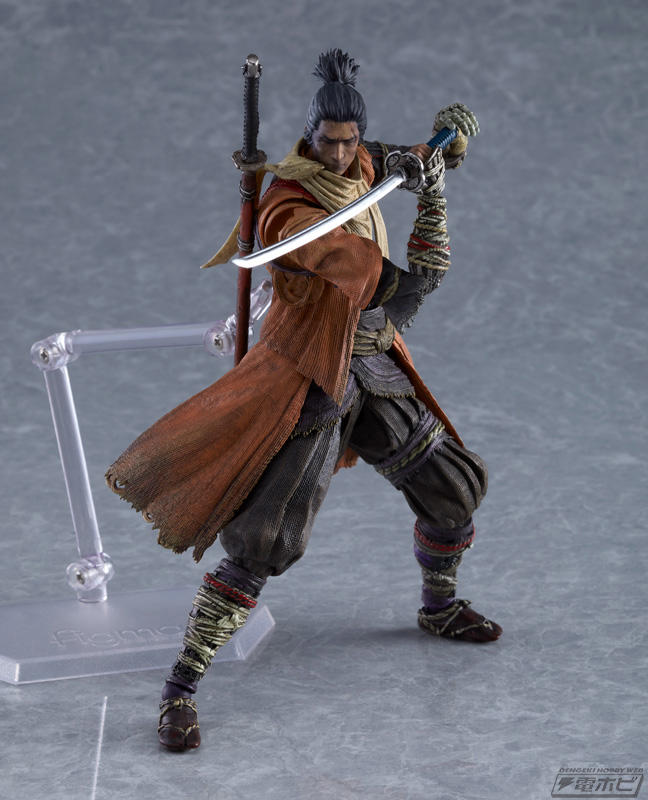 フロム・ソフトウェア完全監修の『SEKIRO: SHADOWS DIE TWICE』figma 隻狼 DXエディションが再販! 楔丸、不死斬り
