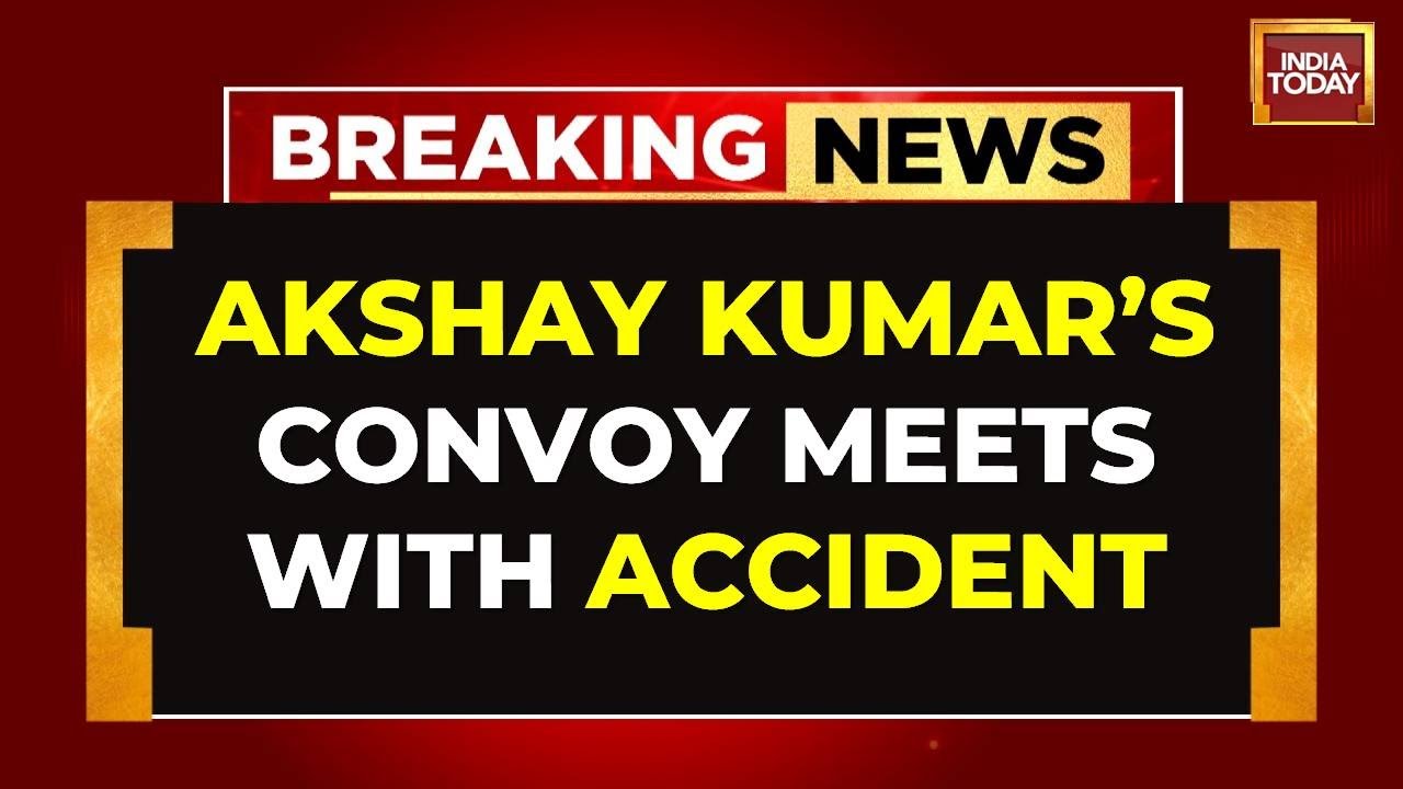 Akshay Kumar and Twinkle Khanna safe after convoy met with accident in Mumbai