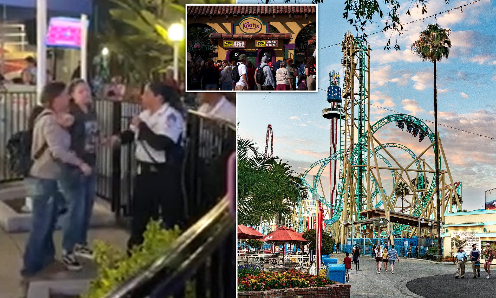 Knotts Berry Farm thrillseeker taught painful lesson after trying to ...