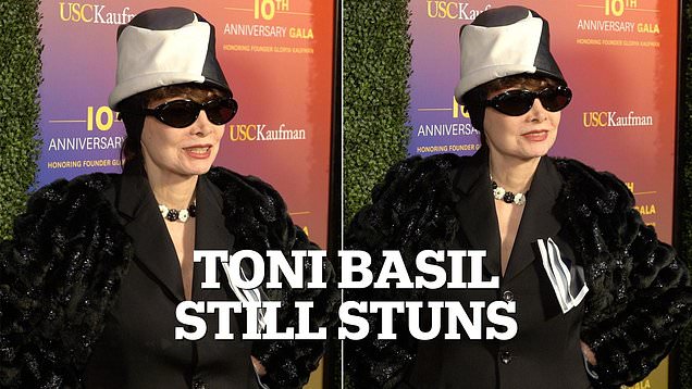 Toni Basil still looks stunning as she attends gala at USC