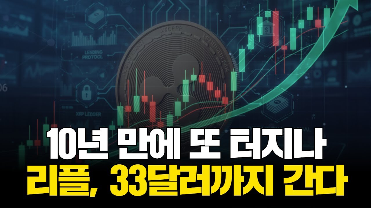 리플, 10년 만에 또 터지나…33달러까지 간다 | Watch