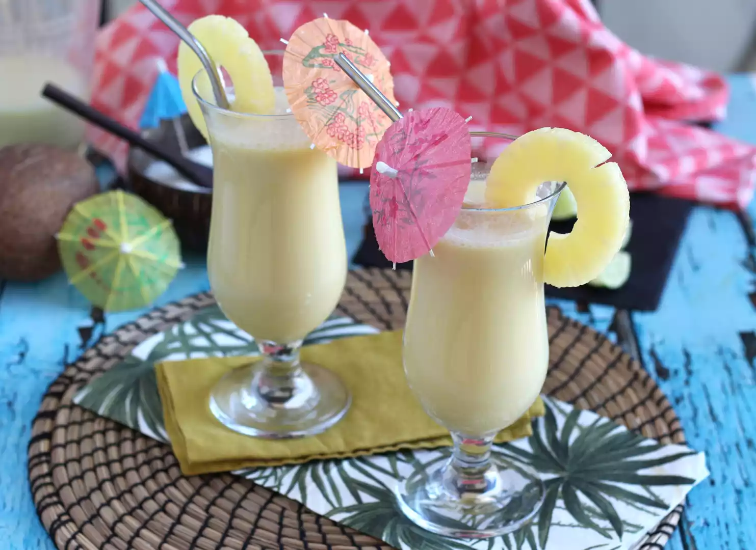 Piña colada analcolica veloce da preparare