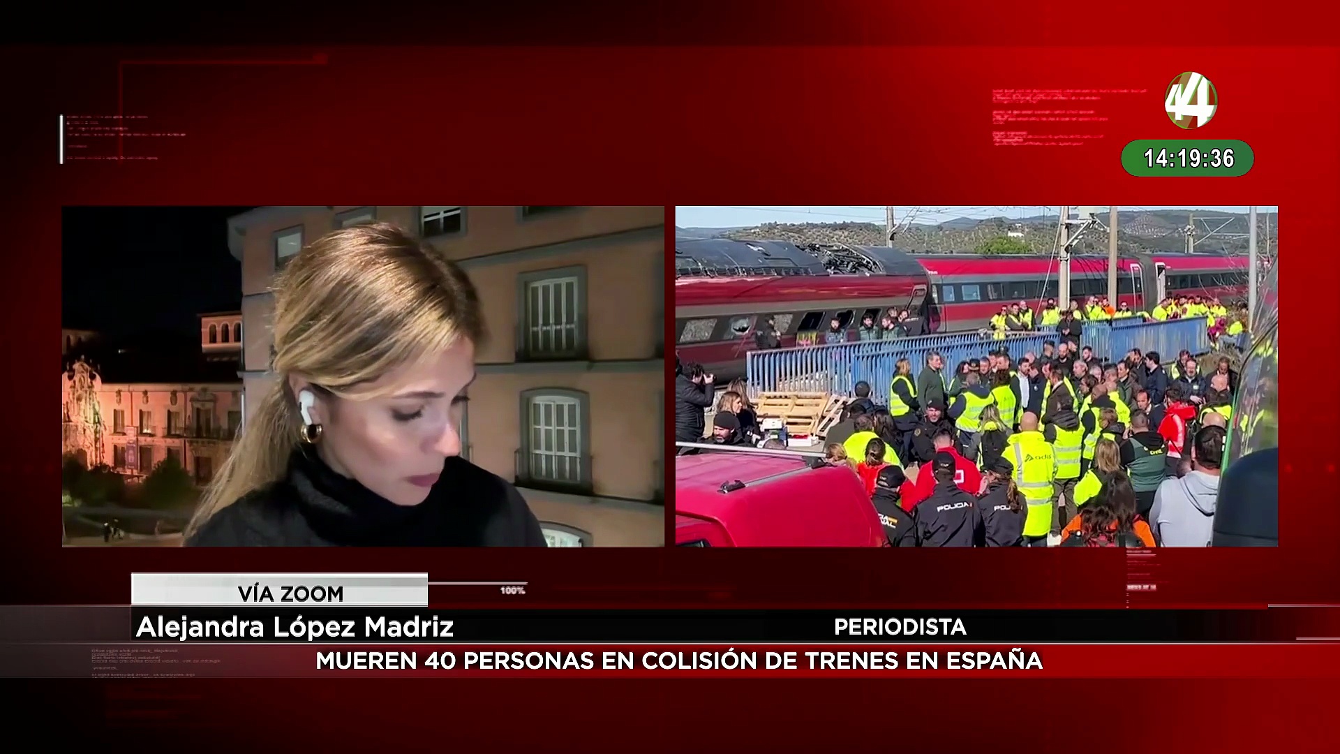 Más de 40 muertos en accidente del AVE en España; ya investigan las causas