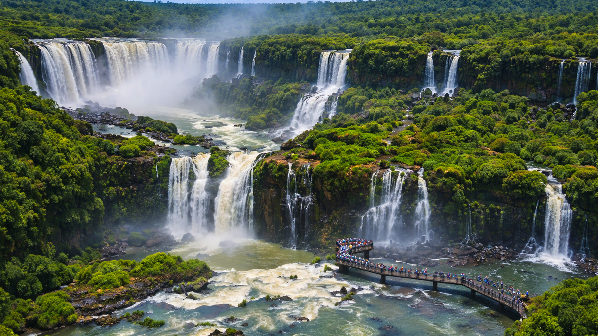 Where hundreds of waterfalls become one