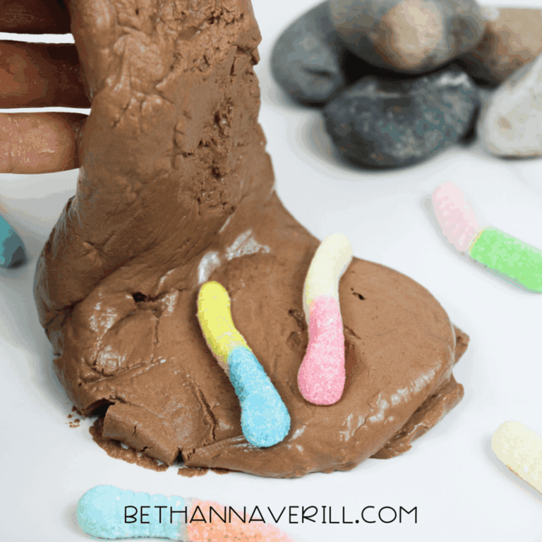 Chocolate mud slime recipe