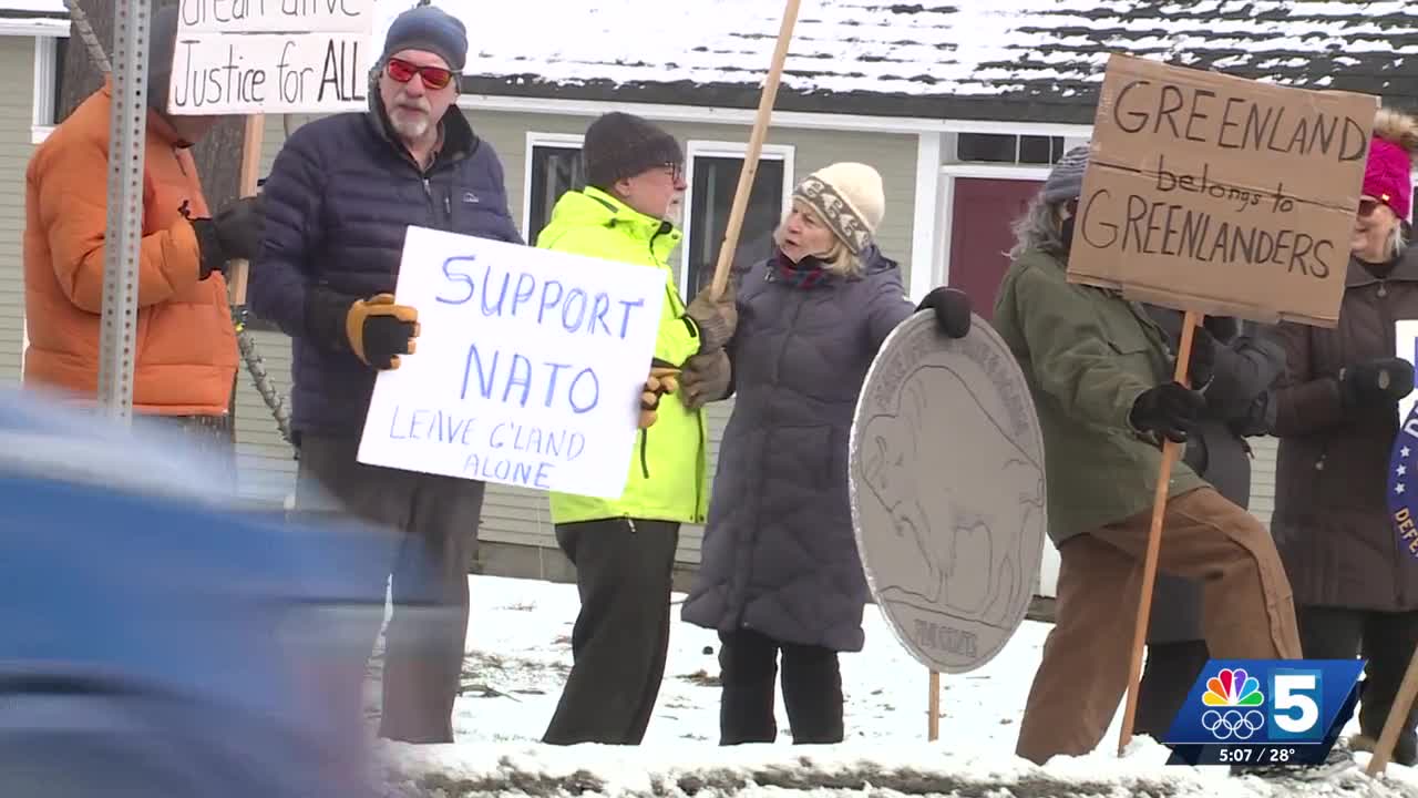 Hundreds gather in Waitsfield, Vermont for peaceful protest on Martin ...