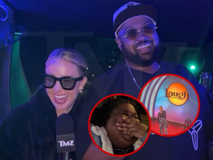 TMZ comedy tour debuts, Brittany Schmitt & Mateen Stewart host ...