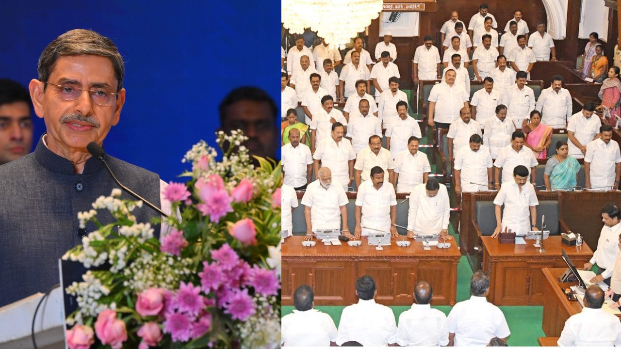 Tamil Nadu Governor RN Ravi walks out of assembly, skips address for ...