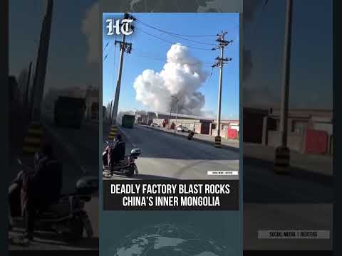 Deadly explosion at Inner Mongolia steel factory in China sends smoke ...
