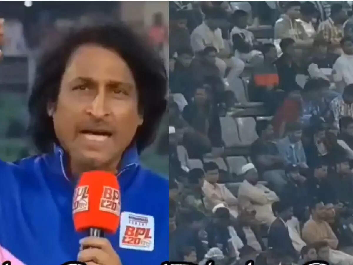 Ramiz Raja crowd silence video: Pakistani commentator tries Ravi ...