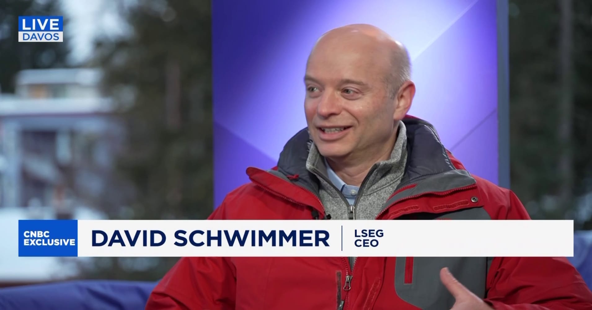 LSEG CEO: We've seen healthy diversification away from US assets