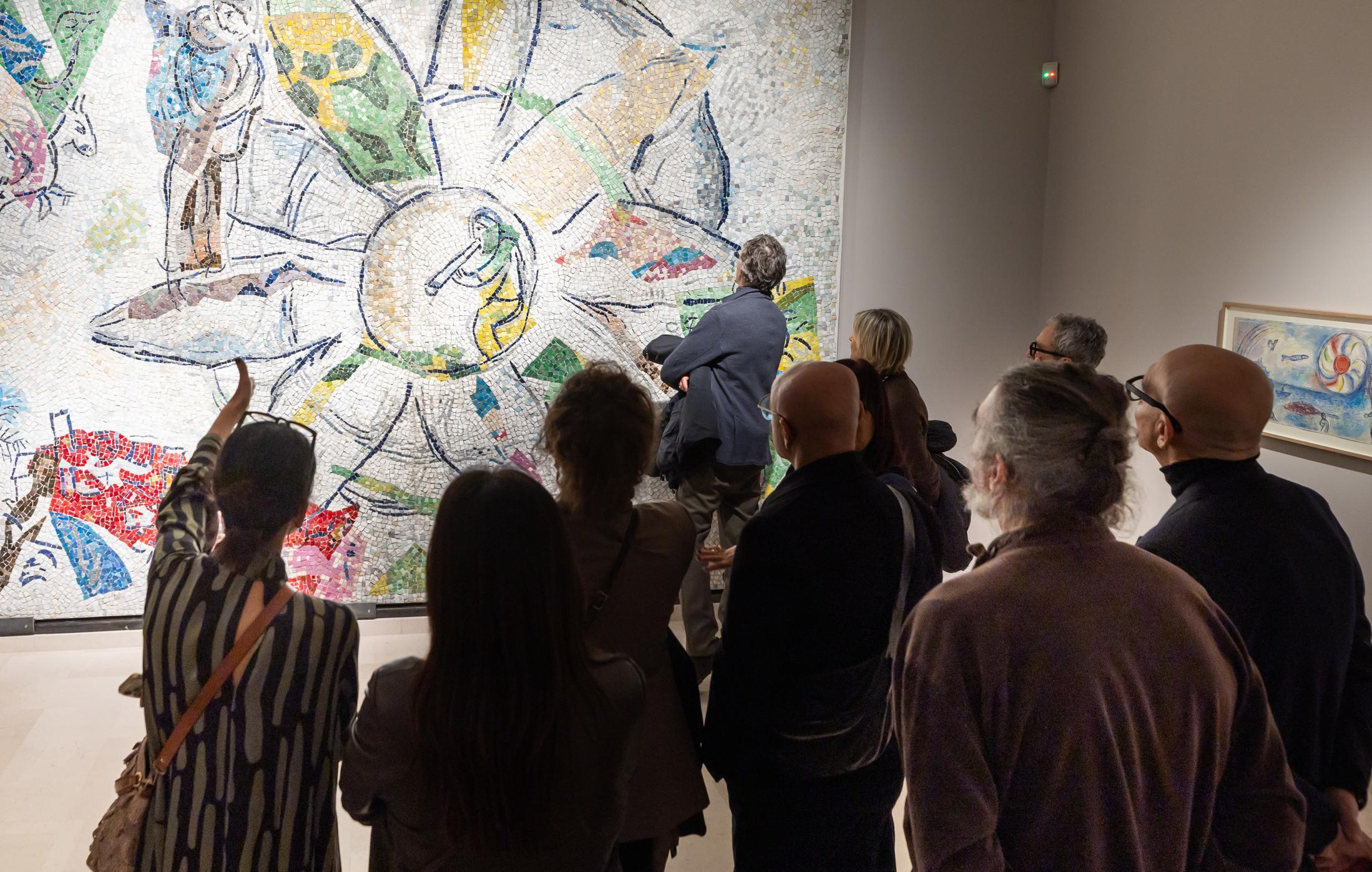 La mostra su Chagall. Oltre 22mila i visitatori: 