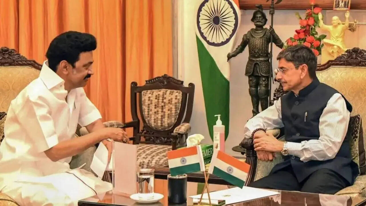 TN guv walks out of assembly, cites 'national anthem insult'; CM Stalin ...