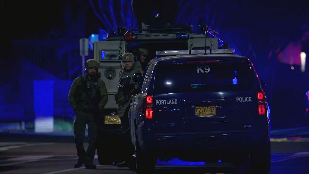 Two Portland police officers shot, search for shooter underway<br><br>