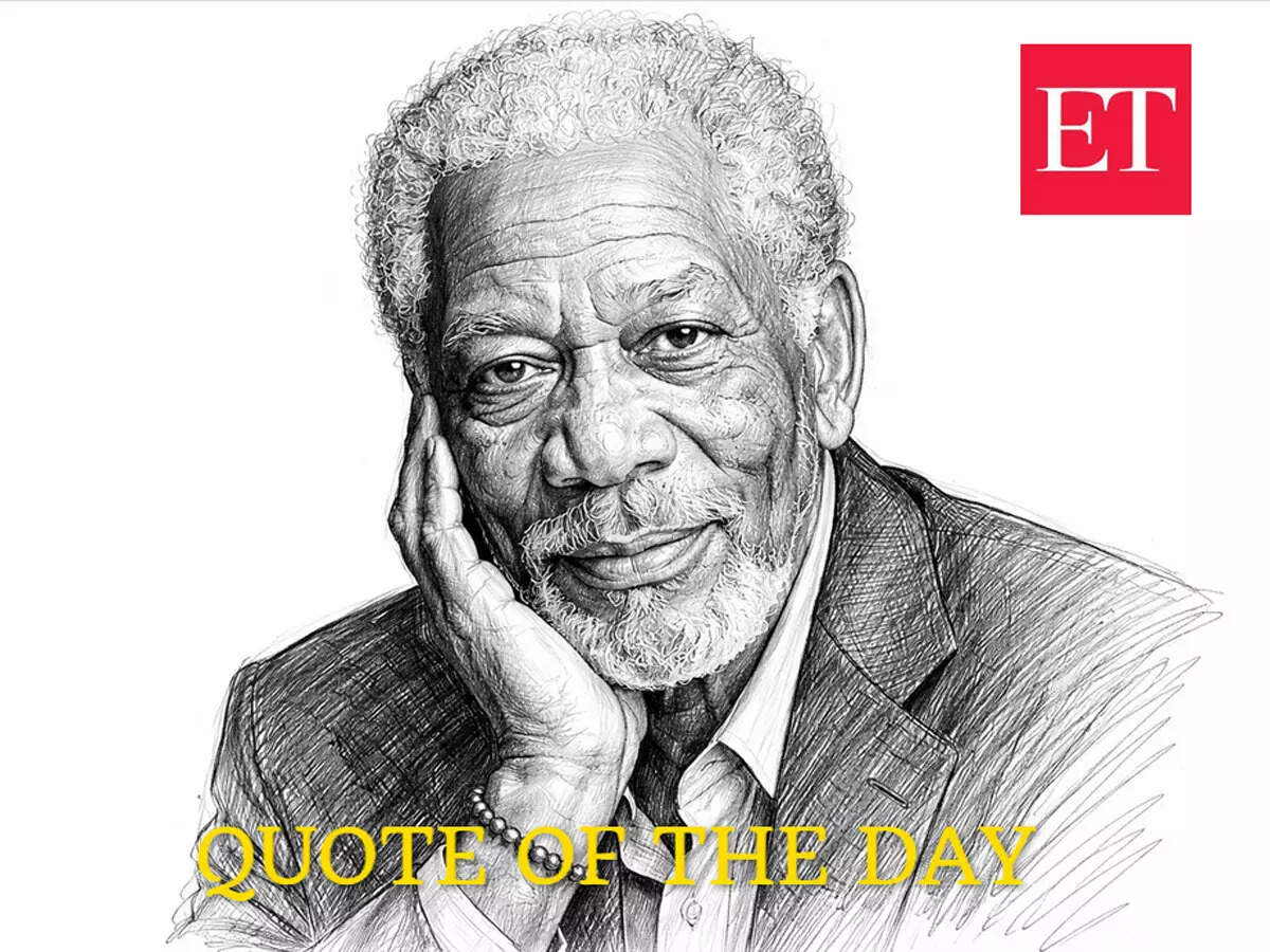 Picture of Quote of the day by Morgan Freeman: 'Maybe if we underpaid politicians ...