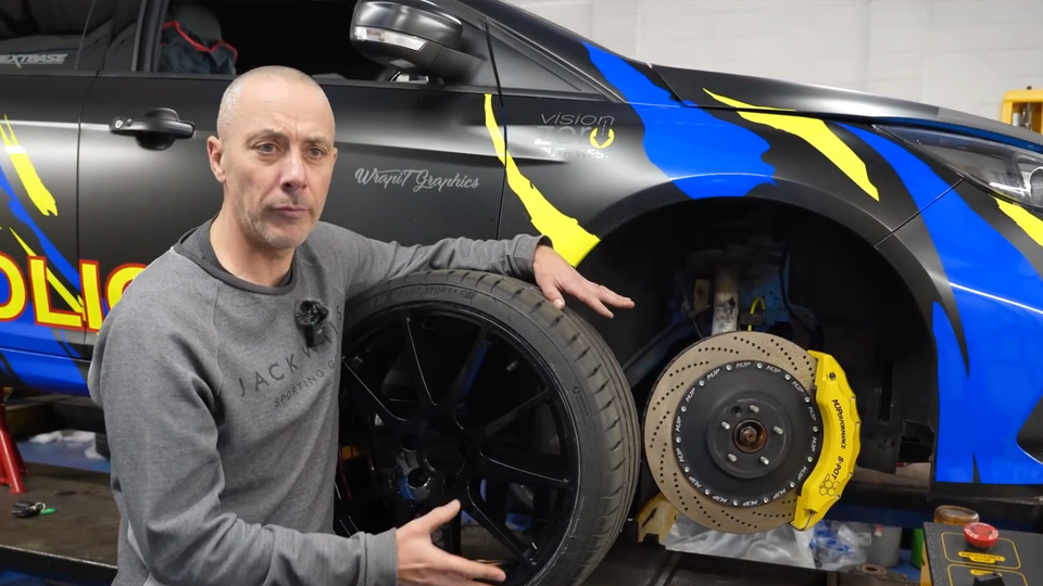 Upgrading the brakes on our police car project