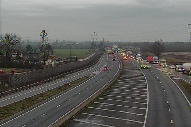 Lorry driver killed in serious crash that shut A14 for hours