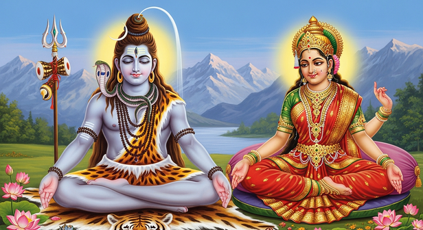 Does true love require constant togetherness? Shiva and Parvati answer