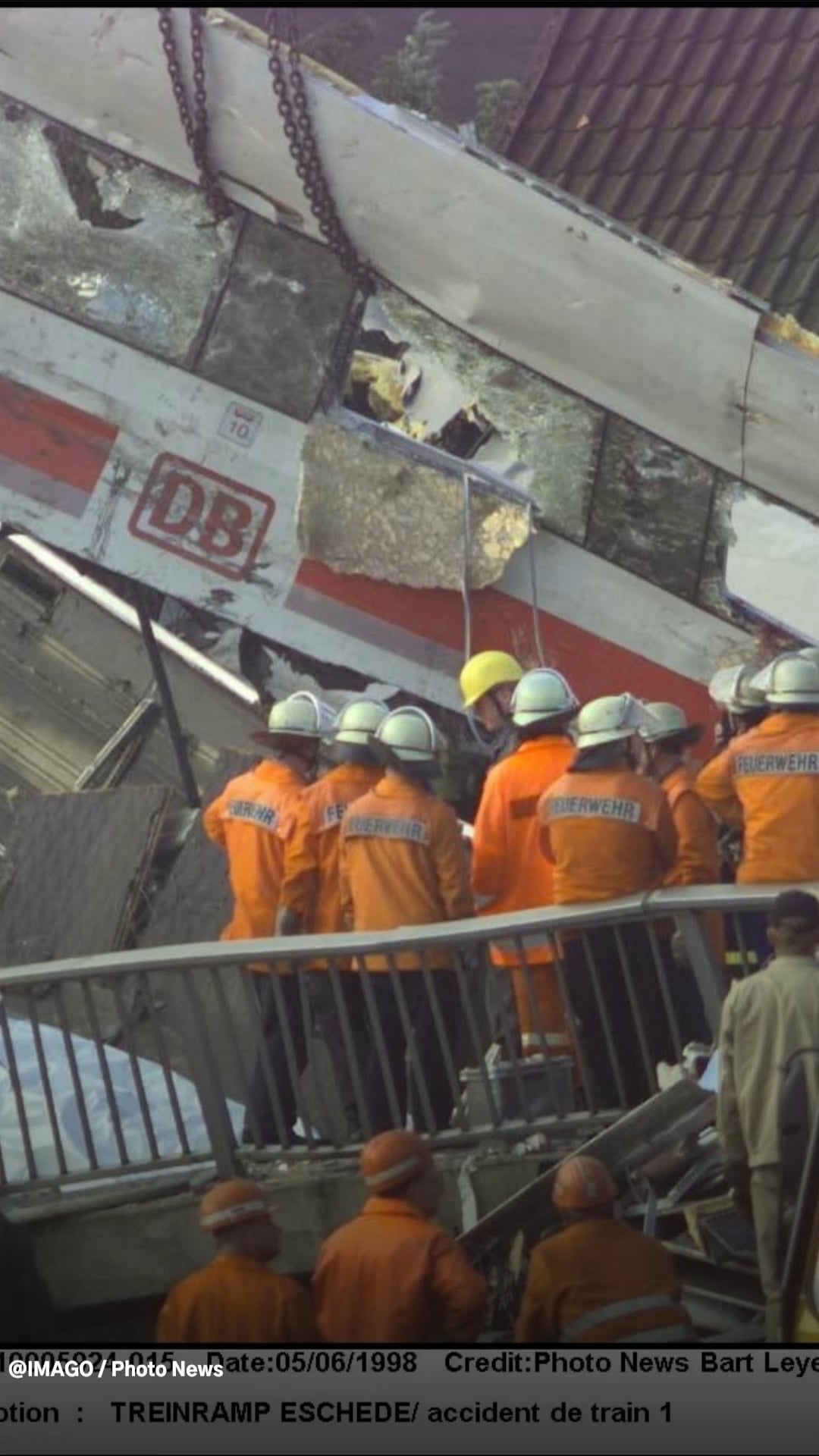Los peores accidentes ferroviarios de Europa en las últimas décadas