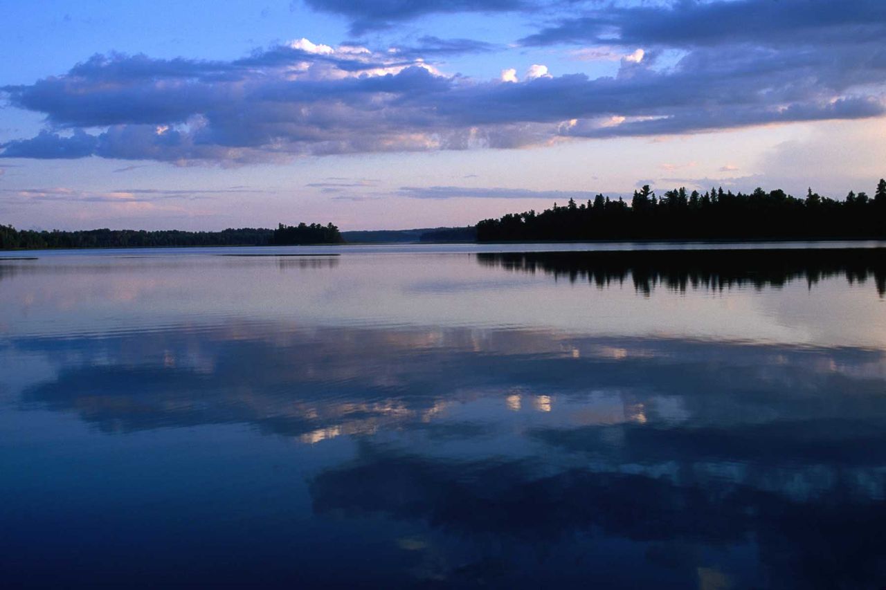 Sunset on Lake Itasca, Itasca State Park, United States of America