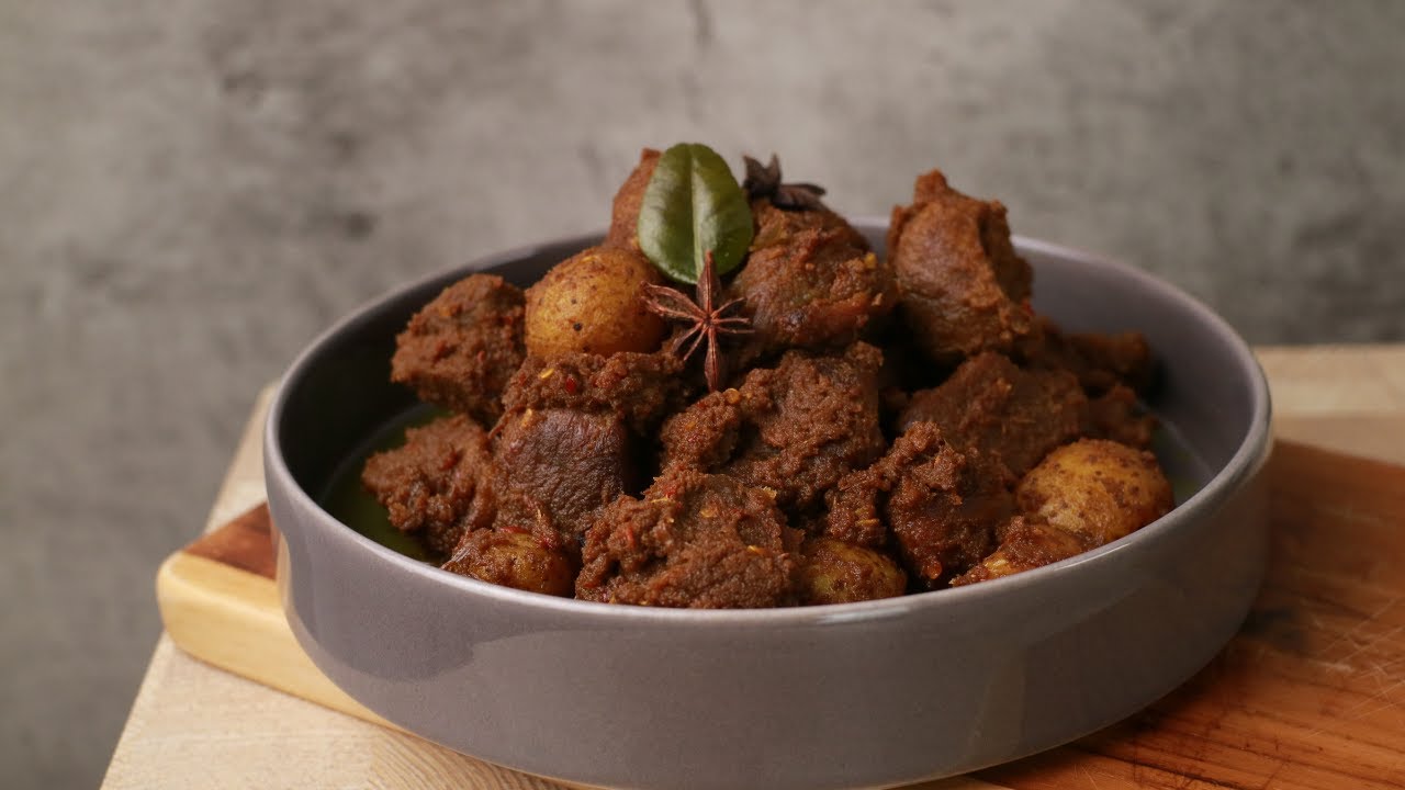 Rendang daging simpel dan empuk yang bikin ketagihan