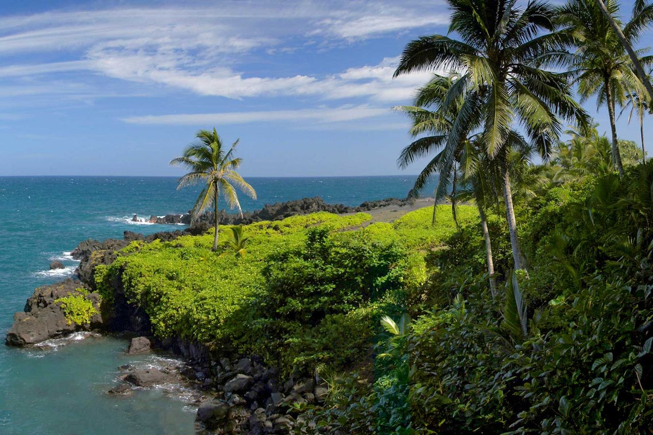 Waiʻanapanapa State Park in Maui, Hawaii