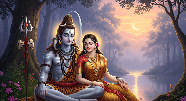Does true love require constant togetherness? Shiva and Parvati answer