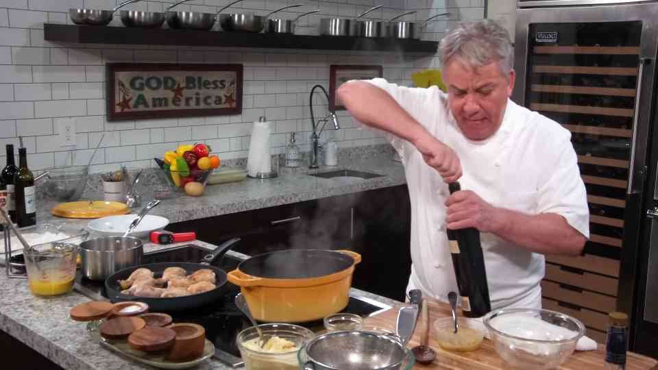 How Chef Jean-Pierre transforms simple chicken into a wine soaked ...