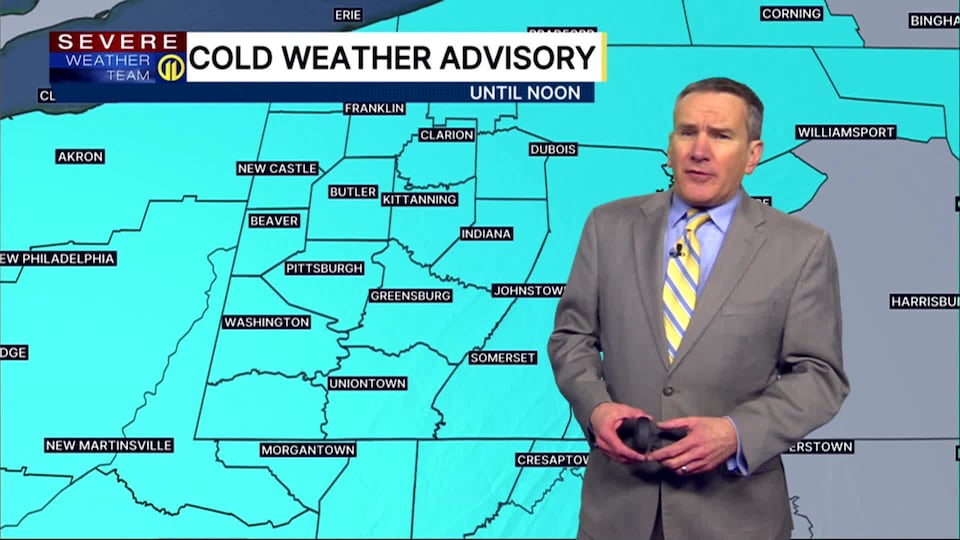 Dangerously cold temperatures to start the day, wind chills below zero