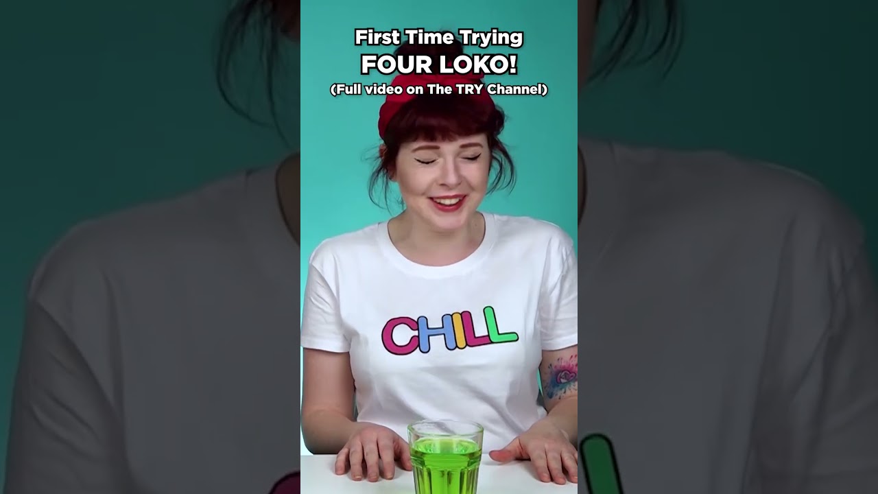 Trying Four Loko For The First Time Shorts